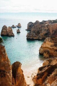 Felsige Küste Portugals